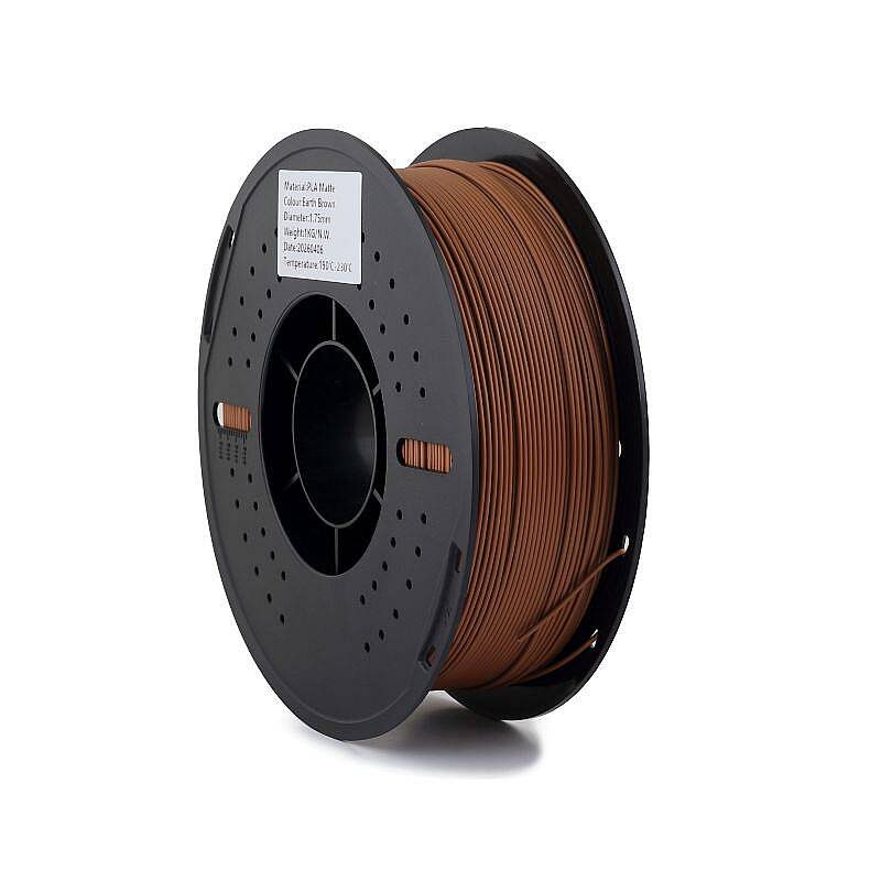 Filamix PLA Mat Filament Earth Brown 1.75mm 1000gr - 1