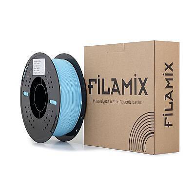 Filamix PLA Mat Filament Ice Blue 1.75mm 1000gr - 3