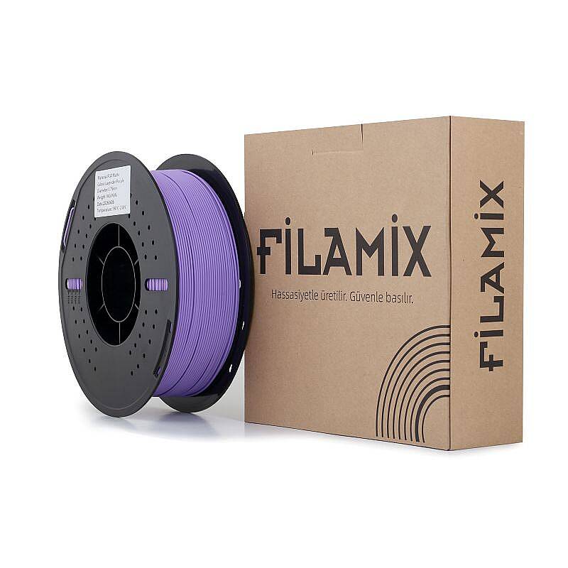 Filamix PLA Mat Filament Lavender Purple 1.75mm 1000gr - 3