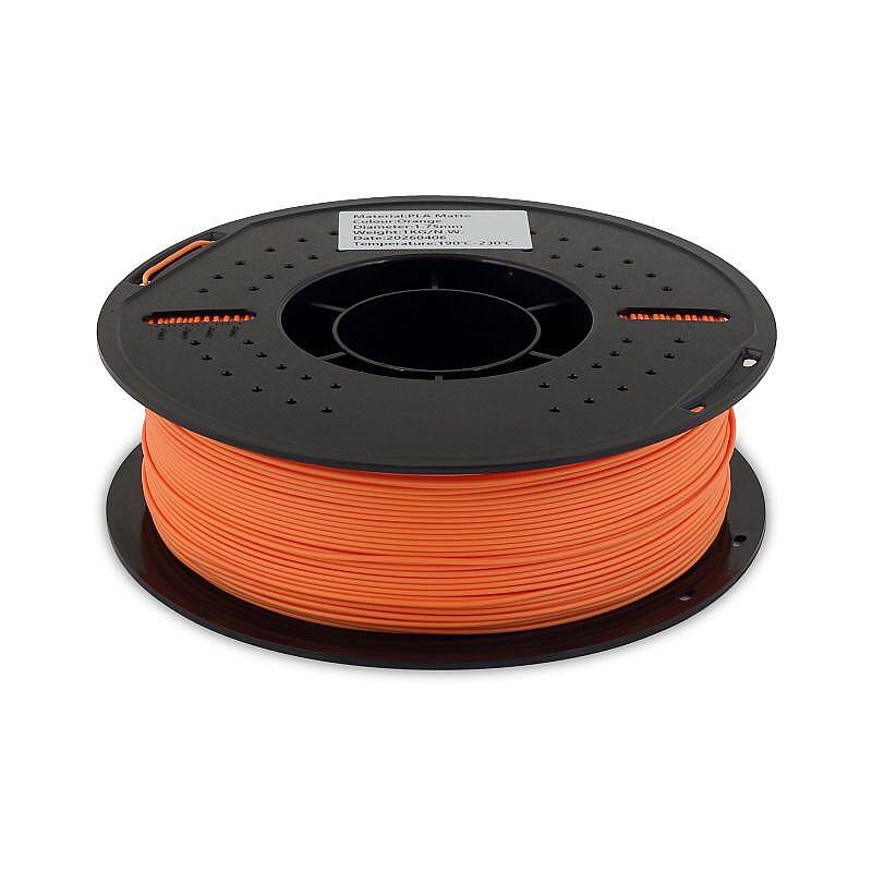 Filamix PLA Mat Filament Orange 1.75mm 1000gr - 2