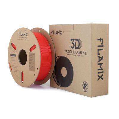 Filamix PLA Mat Filament Red 1.75mm 1000gr - 3 data-big=