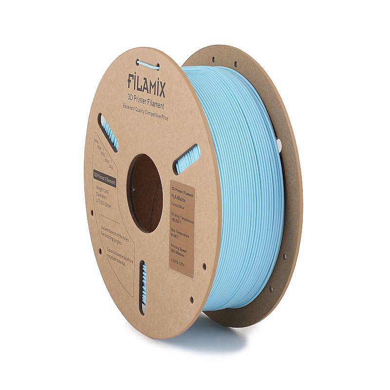 Filamix PLA Mat Filament Blue 1.75mm 1000gr - 1