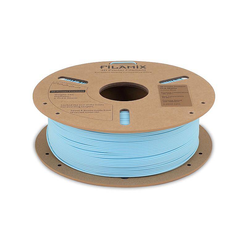 Filamix PLA Mat Filament Blue 1.75mm 1000gr - 2