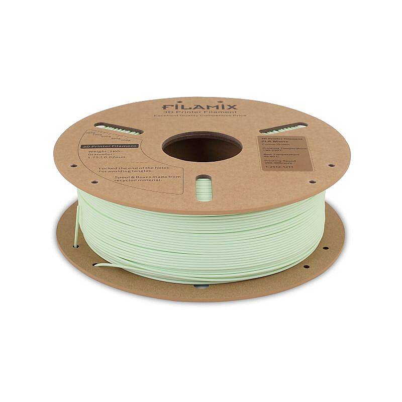 Filamix PLA Mat Filament Green 1.75mm 1000gr - 2
