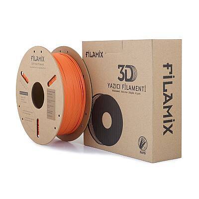 Filamix PLA Mat Filament Orange 1.75mm 1000gr - 3 data-big=