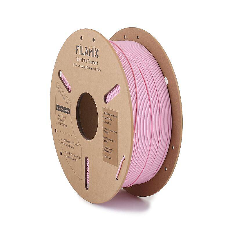 Filamix PLA Mat Filament Pink 1.75mm 1000gr - 1