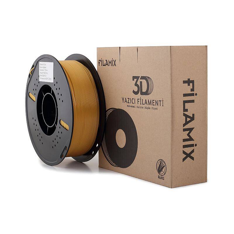 Filamix PLA Plus Filament Gold 1.75mm 1000gr - 3