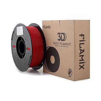 Filamix PLA Plus Filament Fire Engine Red 1.75mm 1000gr - 3 data-big=