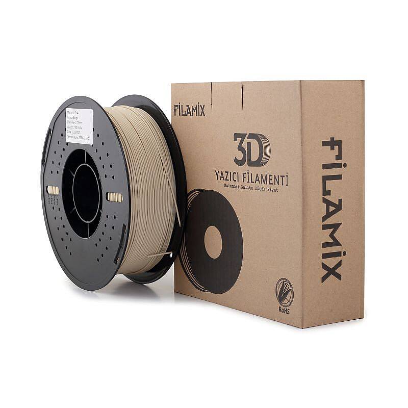 Filamix PLA Plus Filament Beige 1.75mm 1000gr - 3