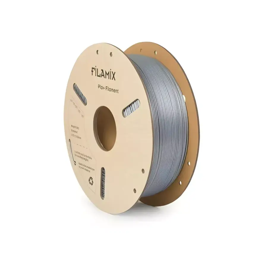 Filamix PLA Plus Filament Gümüş 1.75mm 1000gr - Filamix