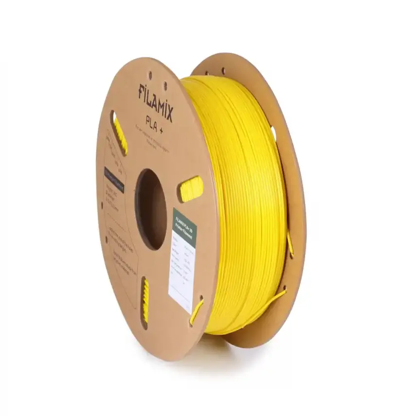 Filamix PLA Plus Filament Sarı 1.75mm 1000gr - 1