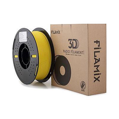 Filamix PLA Plus Filament Yellow 1.75mm 1000gr - 3 data-big=