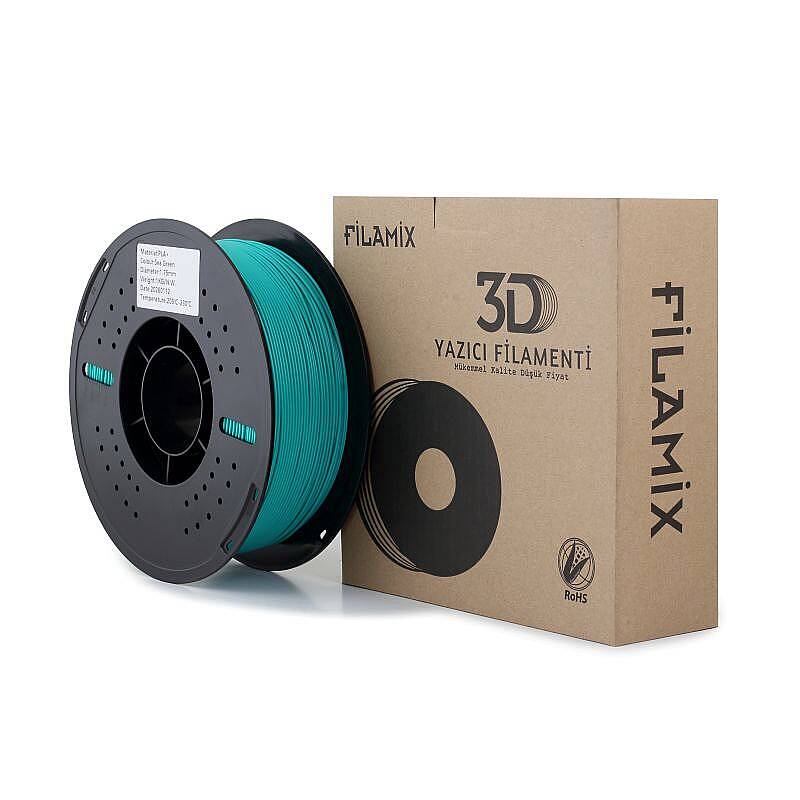 Filamix PLA Plus Filament Deniz Yeşili 1.75mm 1000gr - 3