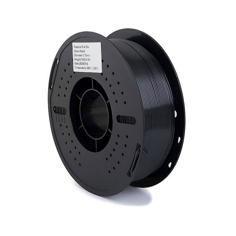 Filamix PLA Silk Black Filament 1.75mm 1000gr - 1