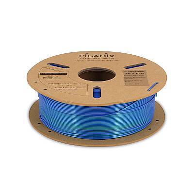Filamix PLA Silk Magic Blue - Green Filament 1.75mm 1000gr - Filamix (1)