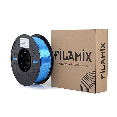 Filamix PLA Silk Blue Filament 1.75mm 1000gr - 3 data-big=