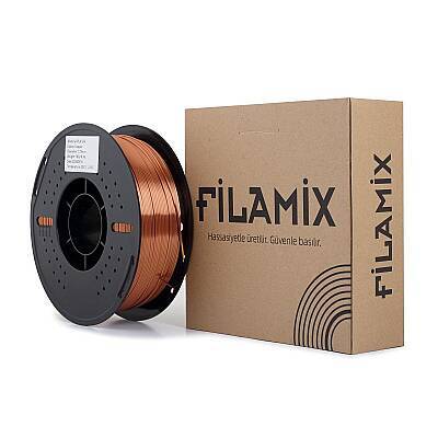 Filamix PLA Silk Copper Filament 1.75mm 1000gr - 3 data-big=