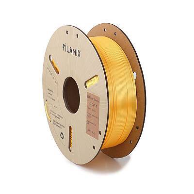 Filamix PLA Silk Gold Filament 1.75mm 1000gr - 1 data-big=