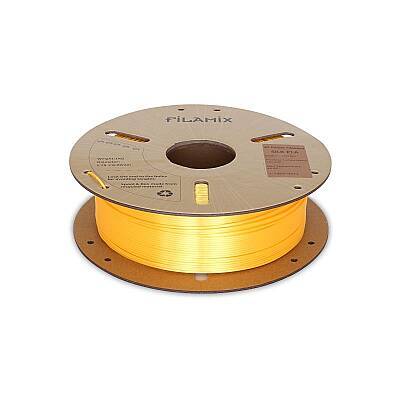 Filamix PLA Silk Gold Filament 1.75mm 1000gr - Filamix (1)