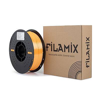 Filamix PLA Silk Orange Filament 1.75mm 1000gr - 3 data-big=