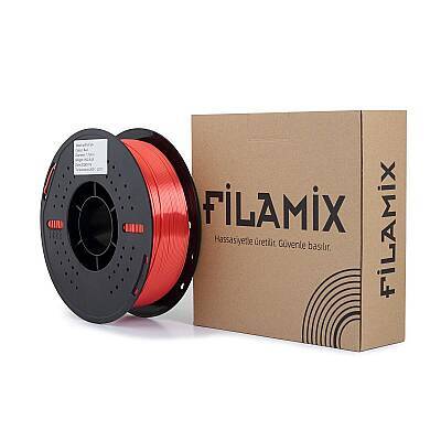 Filamix PLA Silk Red Filament 1.75mm 1000gr - 3 data-big=