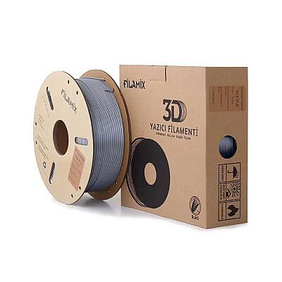 Filamix PLA Silk Silver Filament 1.75mm 1000gr - 3 data-big=