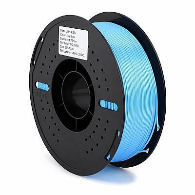 Filamix PLA Silk Sky Blue Filament 1.75mm 1000gr