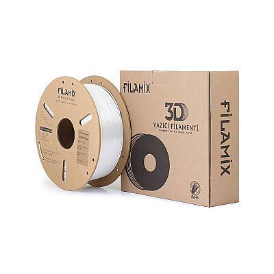 Filamix PLA Silk White Filament 1.75mm 1000gr - 3 data-big=