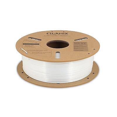Filamix PLA Silk White Filament 1.75mm 1000gr - Filamix (1)