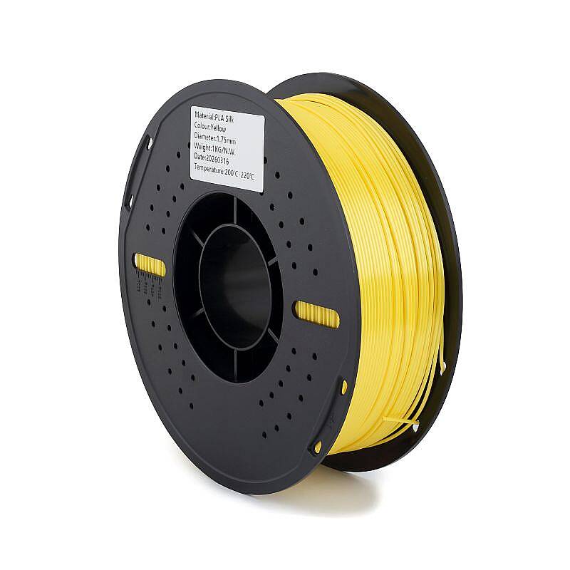 Filamix PLA Silk Yellow Filament 1.75mm 1000gr - 1