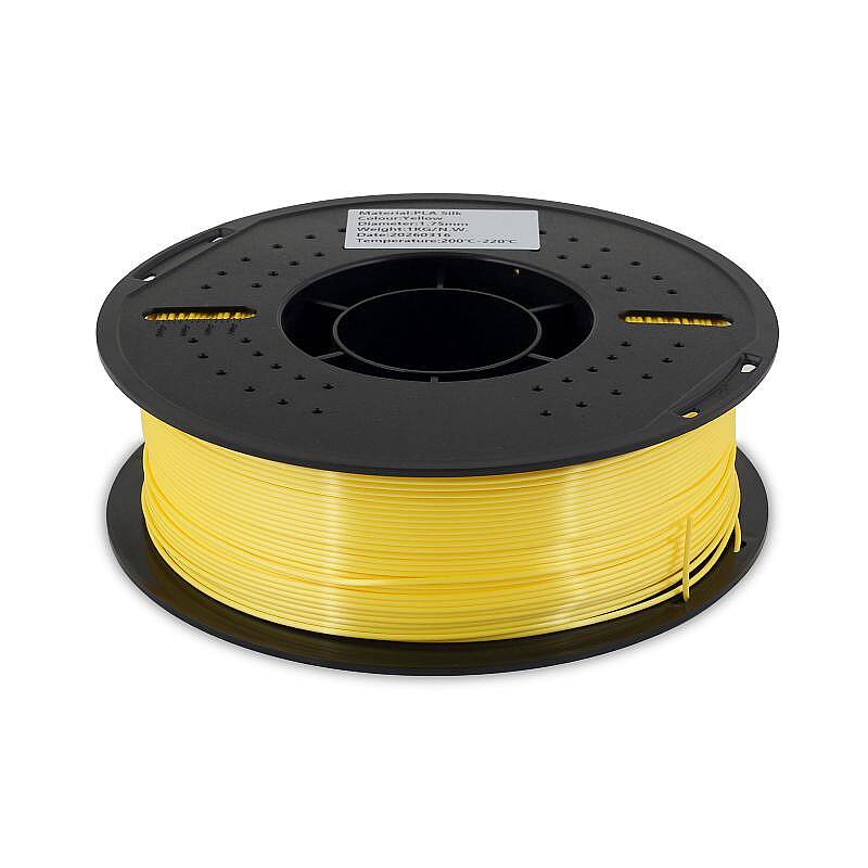 Filamix PLA Silk Yellow Filament 1.75mm 1000gr - 2