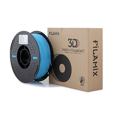 Filamix PLA Plus Filament Sky Blue 1.75mm 1000gr - 3 data-big=