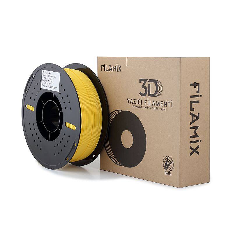 Filamix PLA Plus Filament Güneş Sarısı 1.75mm 1000gr - 3