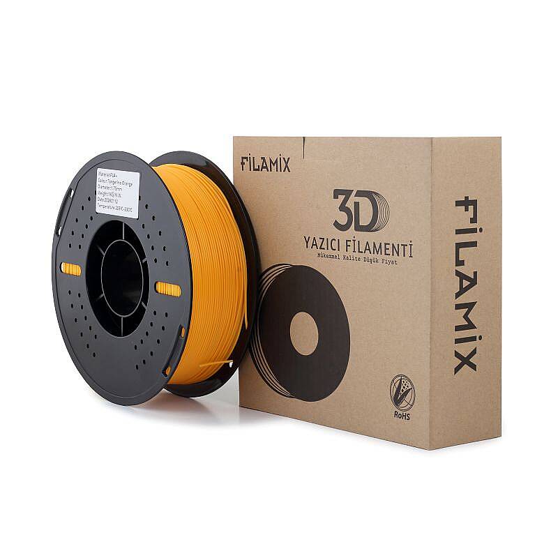 Filamix PLA Plus Filament Mandalina Turuncu 1.75mm 1000gr - 3