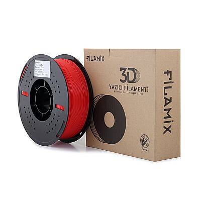 Filamix PLA Plus Filament True Red 1.75mm 1000gr - Filamix (1)