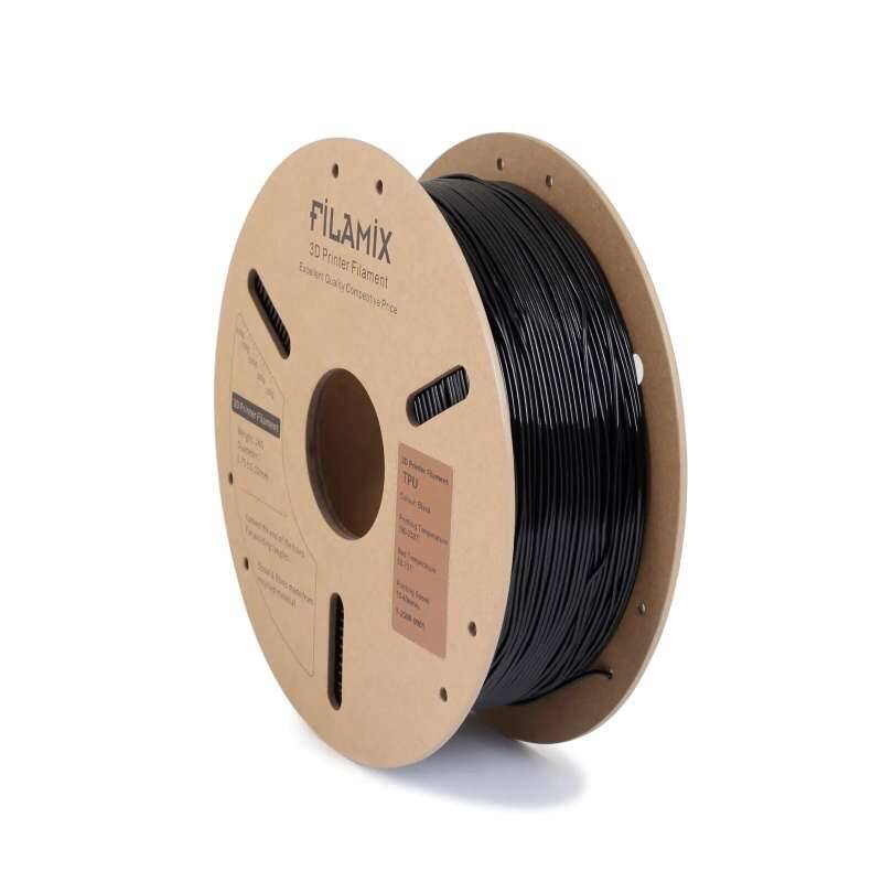 Filamix TPU 95A Filament Siyah 1.75mm 1000gr - 1