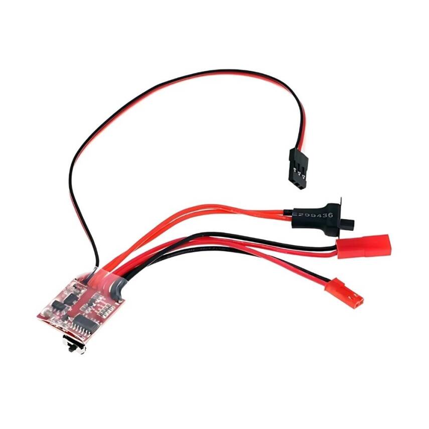 Fırçalı 20A RC ESC 2S 2Khz - İki Yönlü - 4