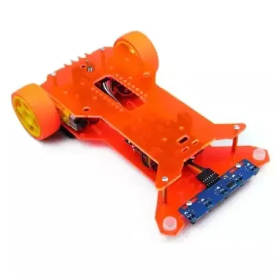 Flash Çizgi İzleyen Robot Kiti - MEB Temel Seviye Uyumlu (Montajsız) - 1 data-big=