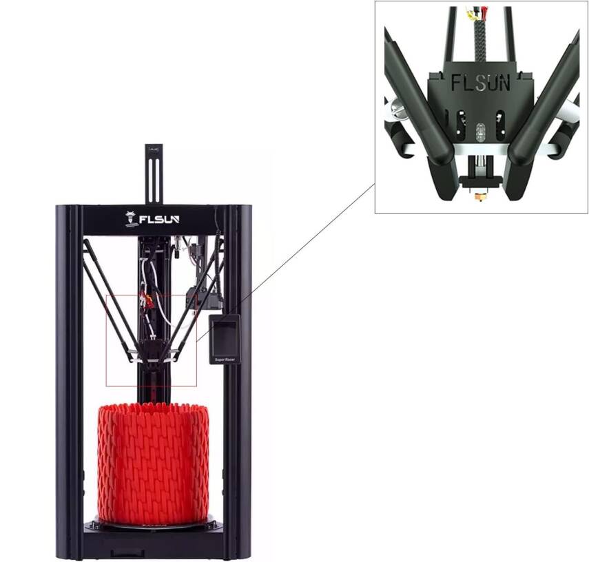 Flsun Super Racer Hotend Set - 3