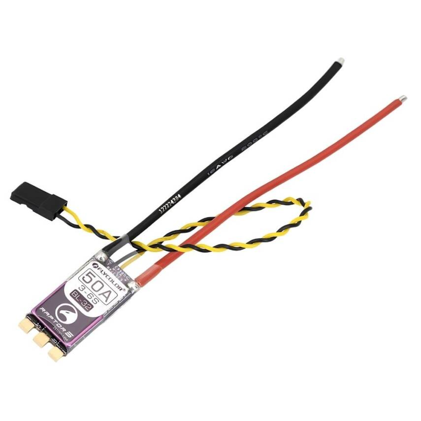 Flycolor Raptor 5 50A Fırçasız ESC - BLHeli-32 - 3
