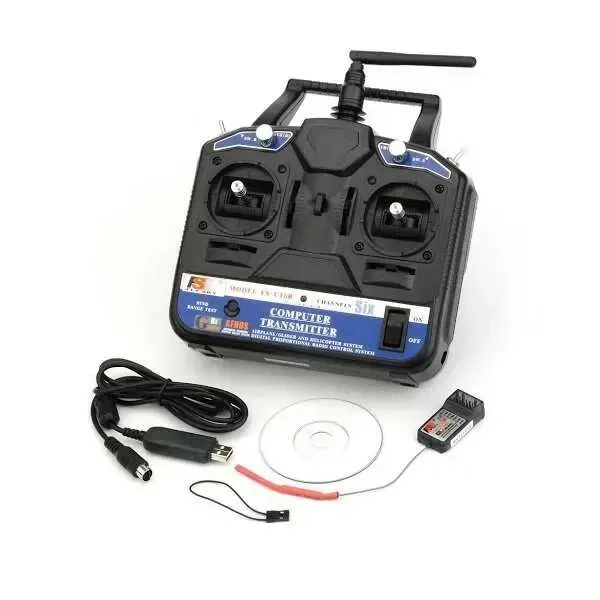 Flysky FS-CT6B 2.4GHz 6 Kanal Kumanda ve FS-R6B Alıcı - 4