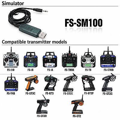 FlySky FS-SM100 USB Uçuş Simülatör Kablosu Seti - 3