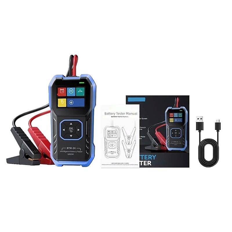 FNIRSI BTM-24 12V/24V Dijital Akü Test Cihazı - 3