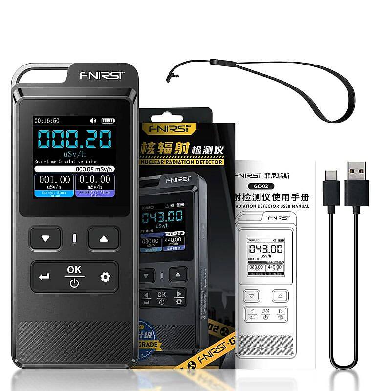FNIRSI GC-02 Geiger Sayacı Nükleer Radyasyon Test Cihazı - 3