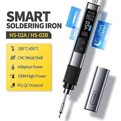 FNIRSI HS-02A Akıllı Elektrikli Havya 100W - FNIRSI (1)