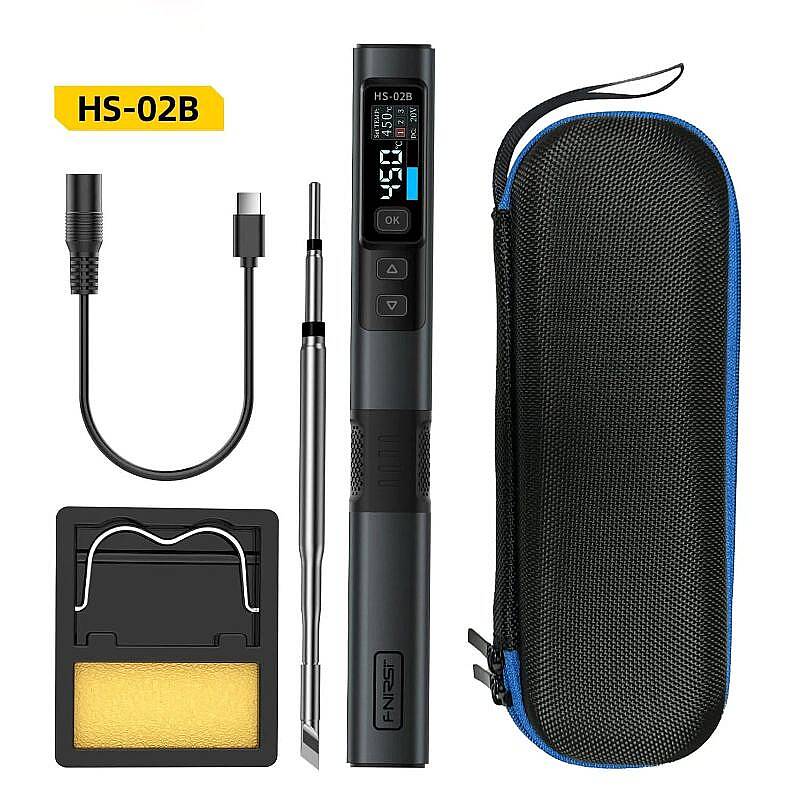 FNIRSI HS-02B Akıllı Elektrikli Kalem Havya 100W - 1