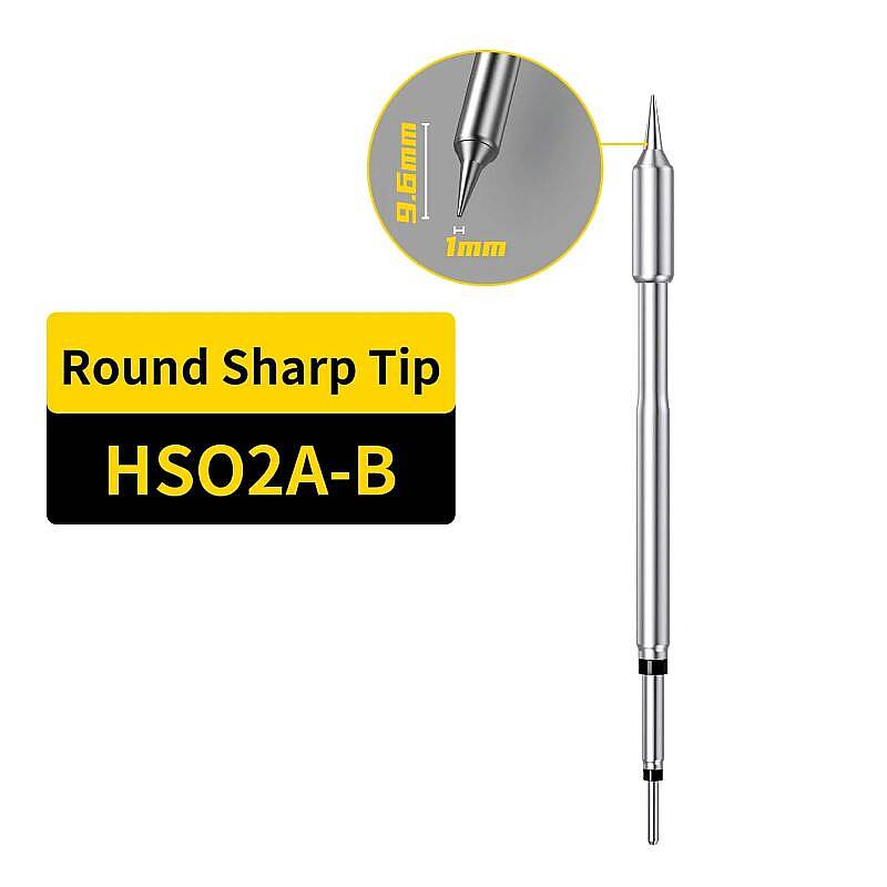 FNIRSI HS02A-B Konik Havya Ucu - HS-02A Uyumlu - F245 - 1
