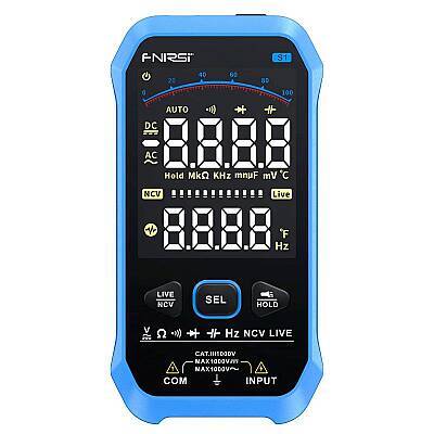 FNIRSI S1 True RMS Büyük Ekranlı Akıllı Dijital Multimetre - 3 data-big=