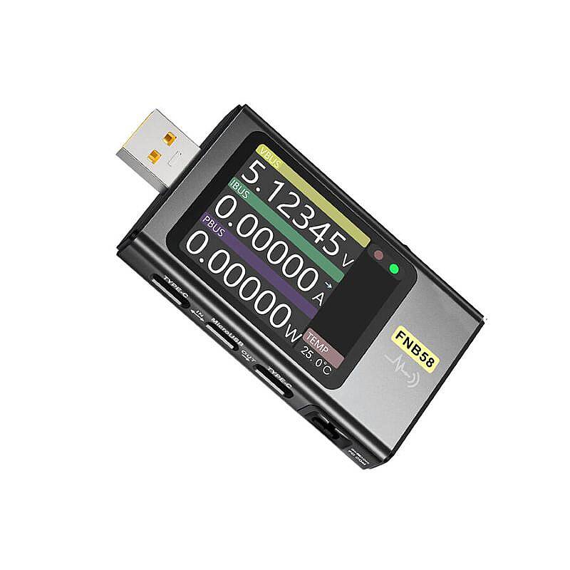 FNIRSI ­FNB58 USB Voltmetre Ampermetre Test Cihazı - 1