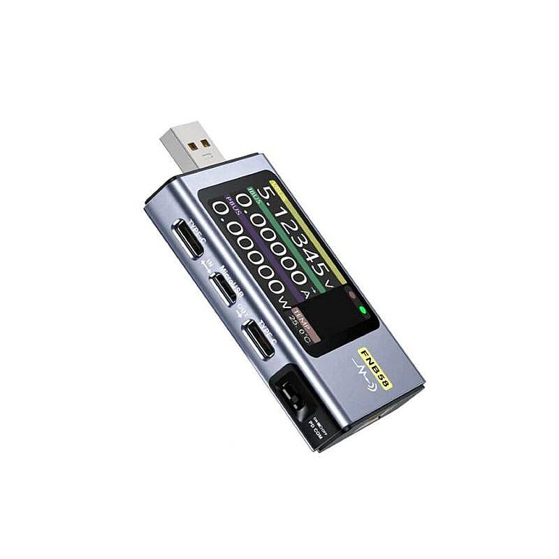 FNIRSI ­FNB58 USB Voltmetre Ampermetre Test Cihazı - 2